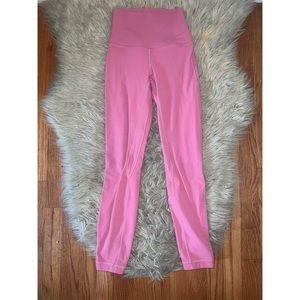 Lululemon align pink high rise leggings